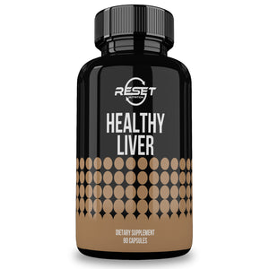 HEALTHY LIVER | HÍGADO Y BIENESTAR | 90 CÁPSULAS | RESET NUTRITION | HECHO EN EE.UU