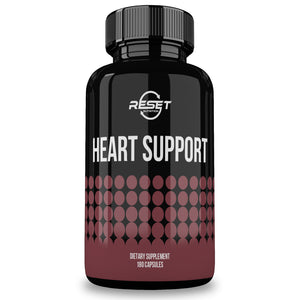 HEALTHY SUPPORT | COLESTEROL Y TRIGLICÉRIDOS | 180 CÁPSULAS | RESET NUTRITION | HECHO EN EE.UU