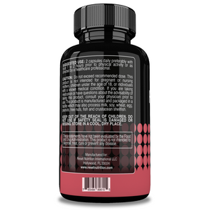 Reset Nutrition | Horny Goat Weed | Suplemento de potencia Masculina con Horny Goat Weed | 60 Cápsulas | Hecho en USA