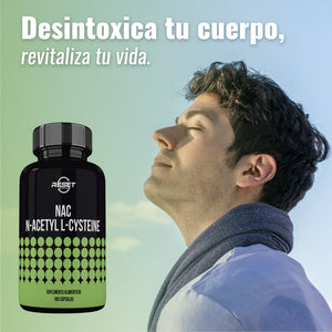 N-Acetil L-Cisteína (NAC) | Desintoxicación, Protección del Hígado Graso y Antioxidante Natural