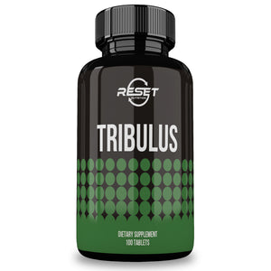 Reset Nutrition | Tribulus | Suplemento potencia Masculina con Tribulus | 100 Tabletas | Hecho en USA