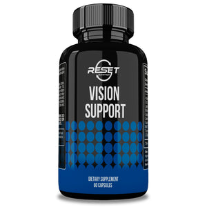 VISION SUPPORT | LUTEÍNA | SUPLEMENTO DE VISIÓN | 60 CÁPSULAS | RESET NUTRITION | HECHO EN EE.UU